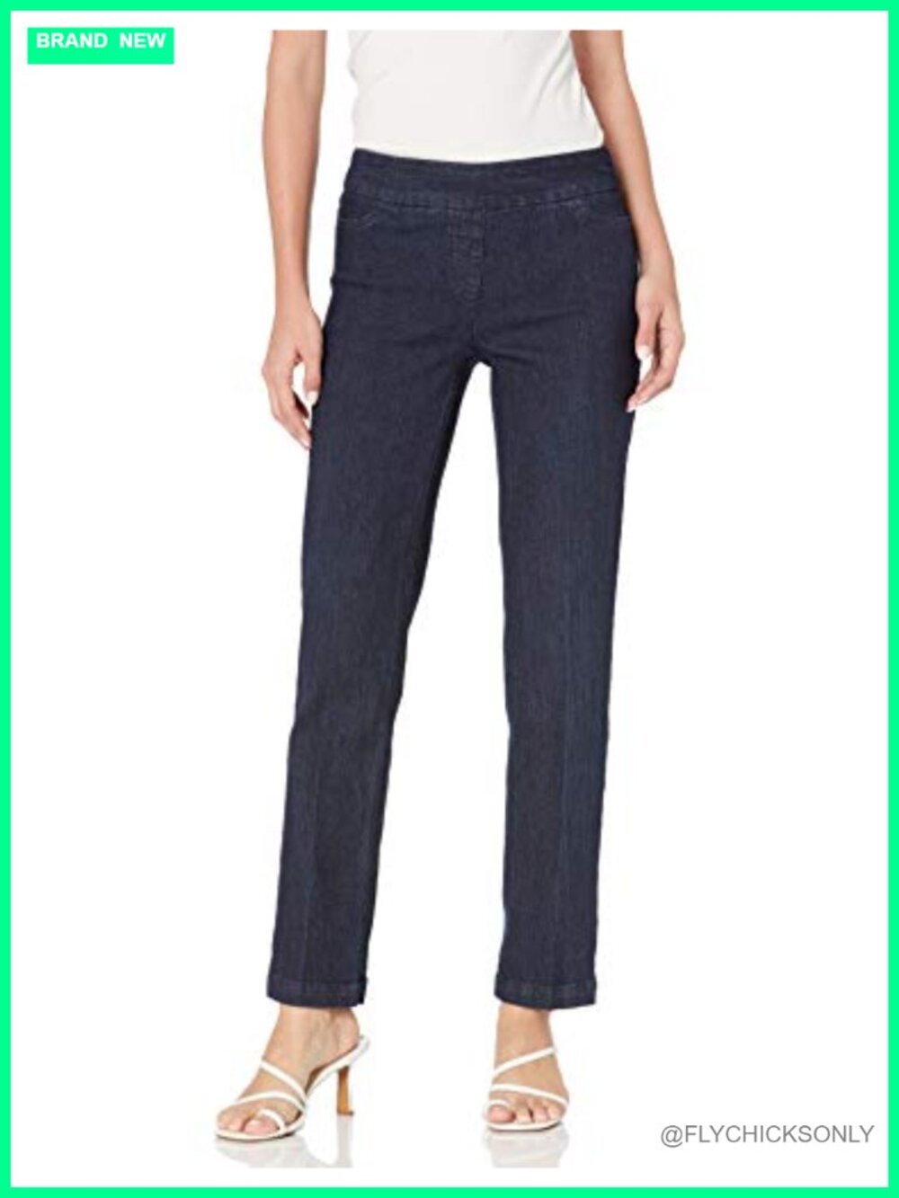 Pull-On Relaxed Leg Pants Wrinkle Resistant Stretch Tummy Control Business